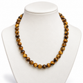 Tigerauge-Kette 10 mm – Golden Tiger