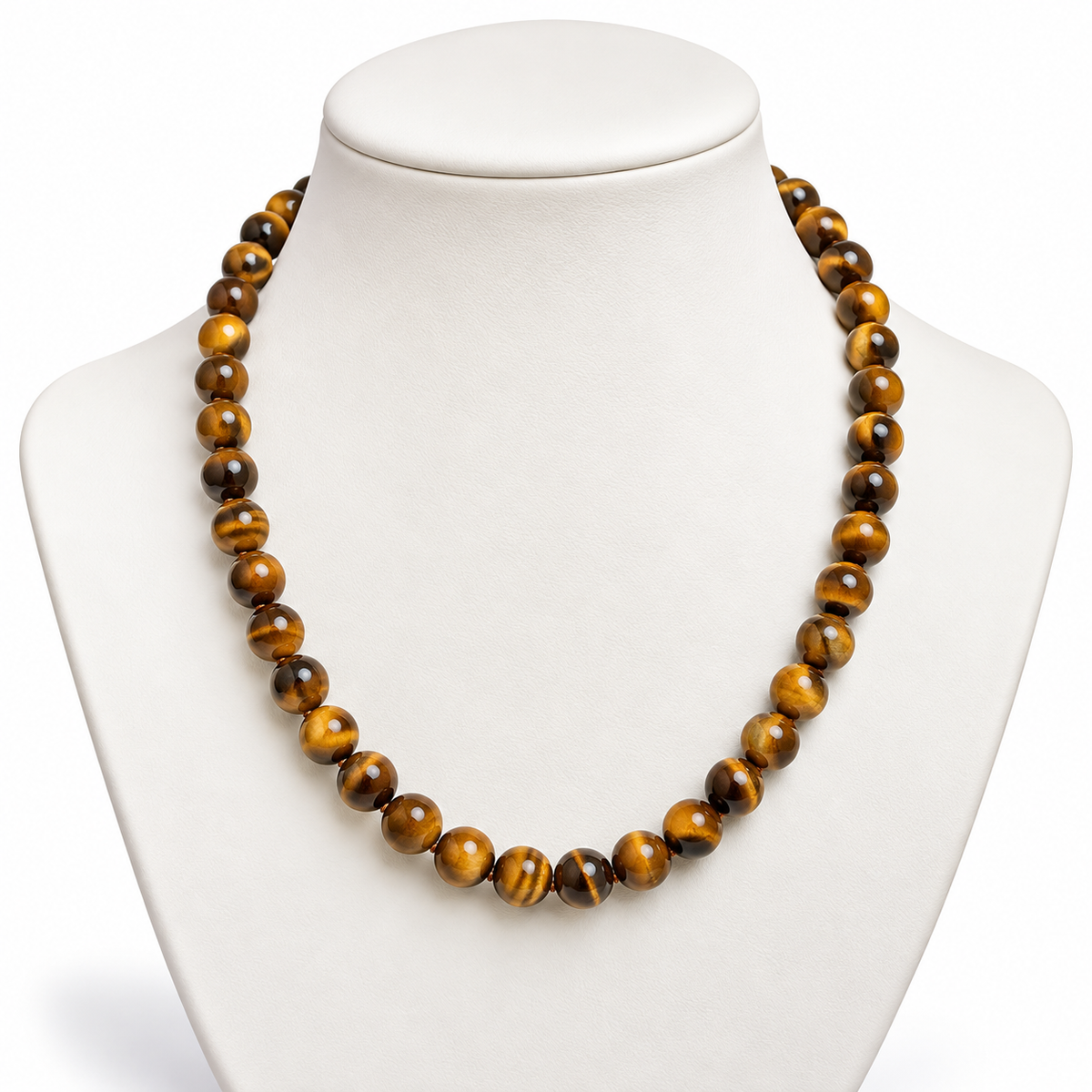 Tijgeroog Ketting 10 mm – Golden Tiger
