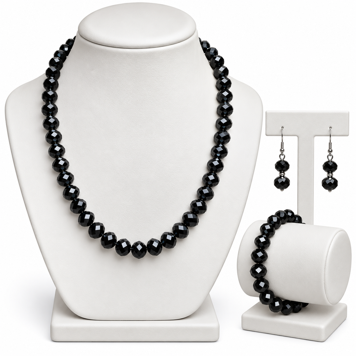 Black Crystal Full Set – 8 mm